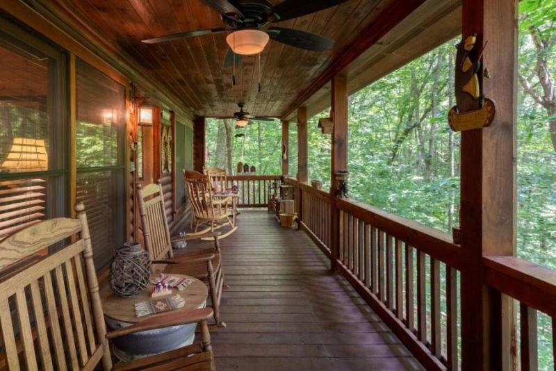 Вілла Mountain Spirit Cabin - Fireplace And Hot Tub Блу-Ридж Екстер'єр фото