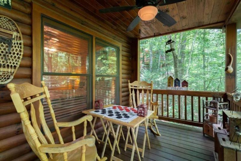 Вілла Mountain Spirit Cabin - Fireplace And Hot Tub Блу-Ридж Екстер'єр фото