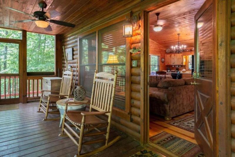 Вілла Mountain Spirit Cabin - Fireplace And Hot Tub Блу-Ридж Екстер'єр фото