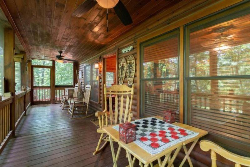Вілла Mountain Spirit Cabin - Fireplace And Hot Tub Блу-Ридж Екстер'єр фото