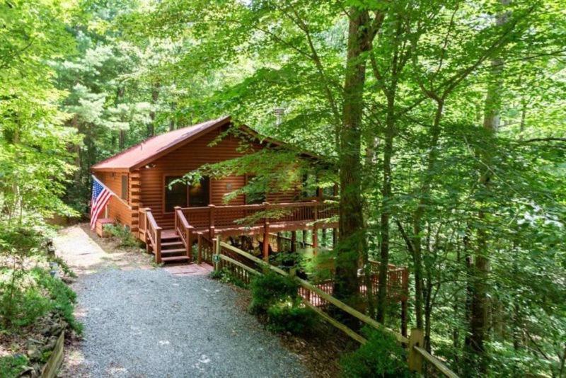 Вілла Mountain Spirit Cabin - Fireplace And Hot Tub Блу-Ридж Екстер'єр фото